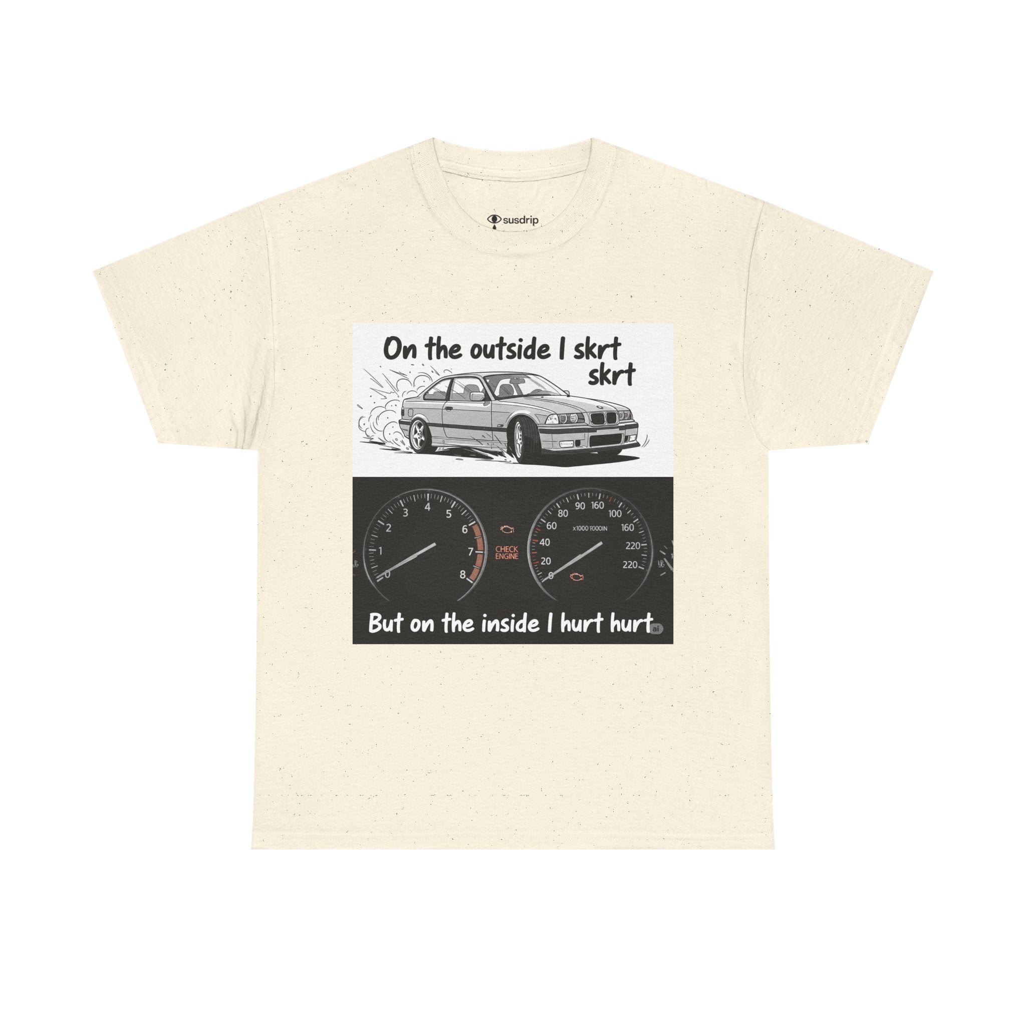Check Engine Unisex Tee - Beamer Design