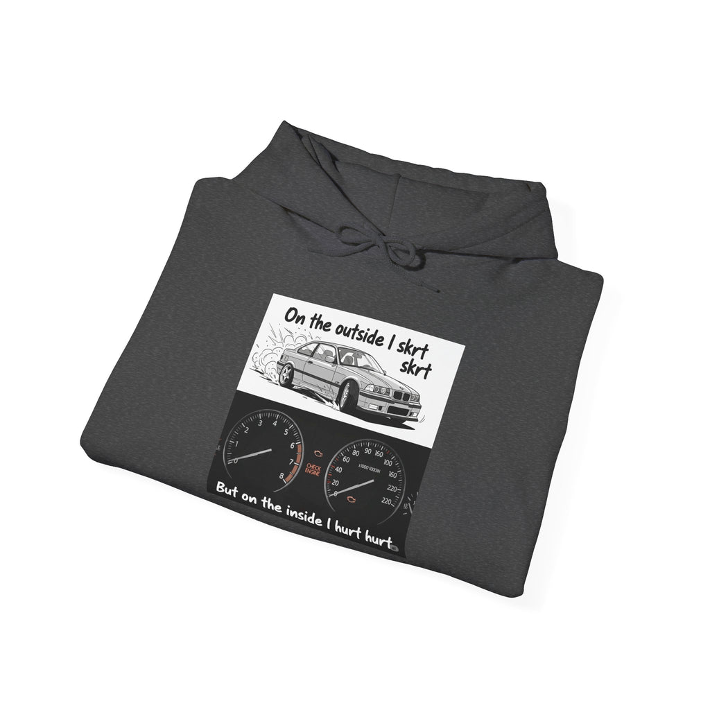 Hooded Sweatshirt Bmw Drift Check Engine Design