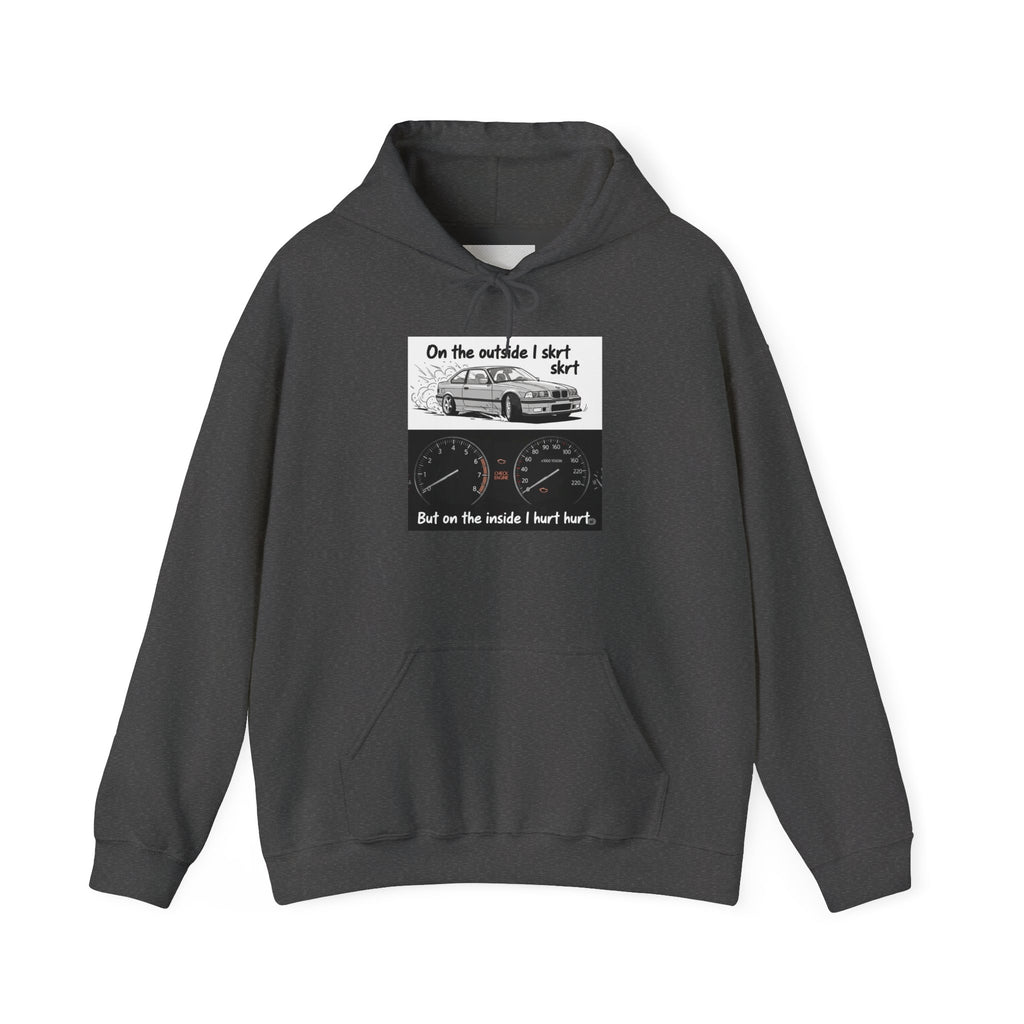 Hooded Sweatshirt Bmw Drift Check Engine Design
