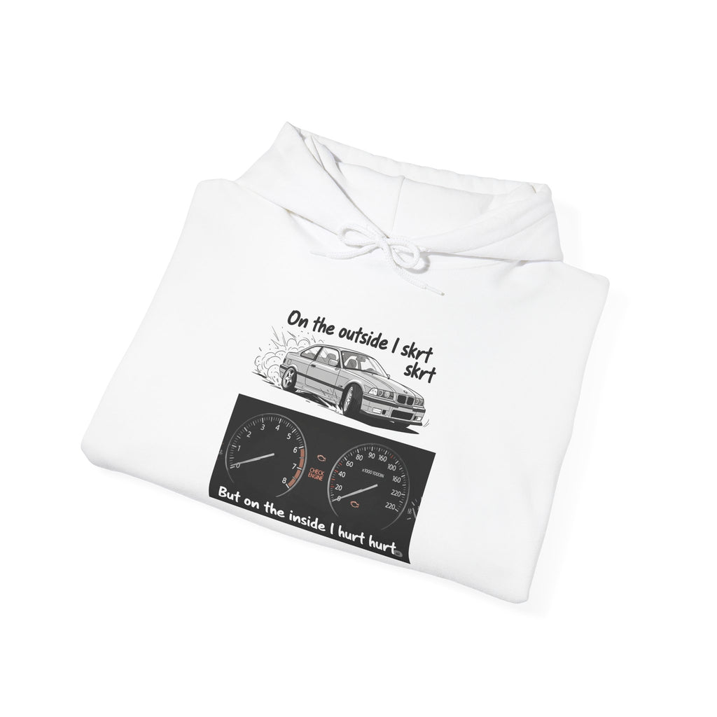 Hooded Sweatshirt Bmw Drift Check Engine Design